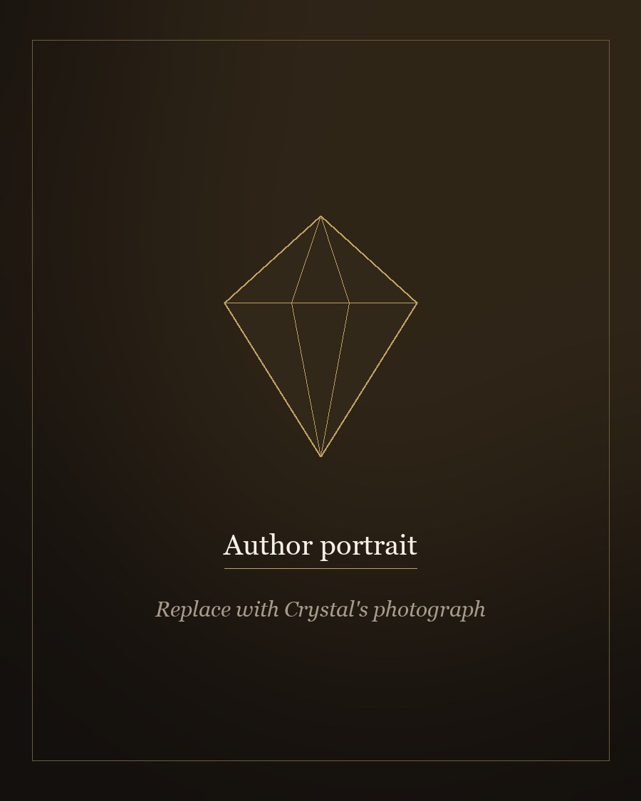 Placeholder frame reserved for a photograph of the author